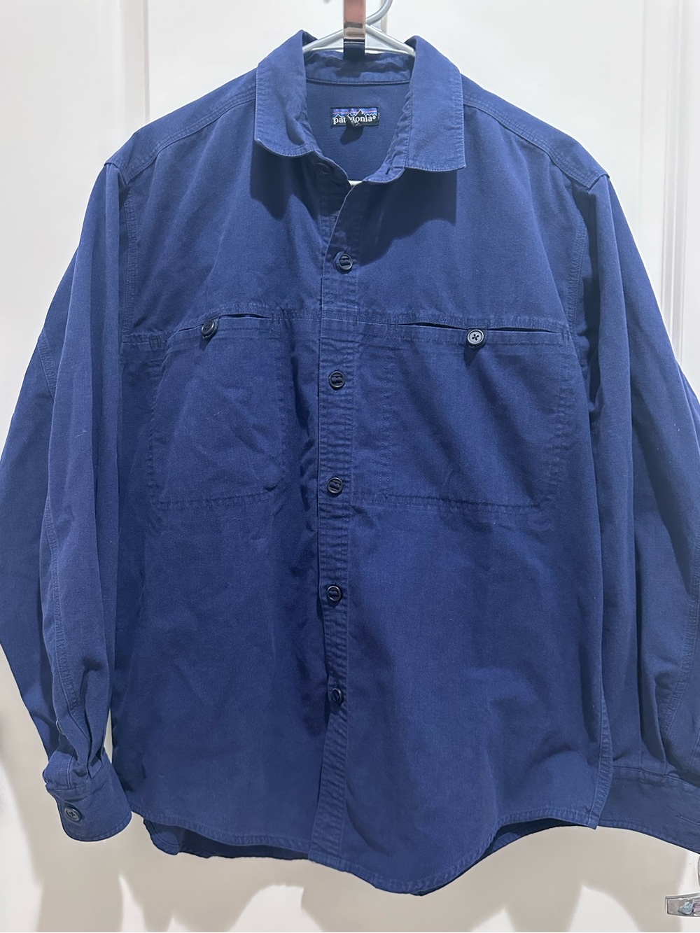 Patagonia Deep Navy Button-Front Shirt Jacket